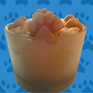 Anubis goddess of afterlife Charming Paw Print 28oz alter Candle handmade NIB